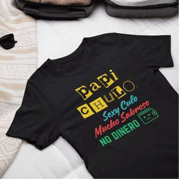 Papi Chulo No Dinero - Men's T-Shirt - 🅝🅔🅦